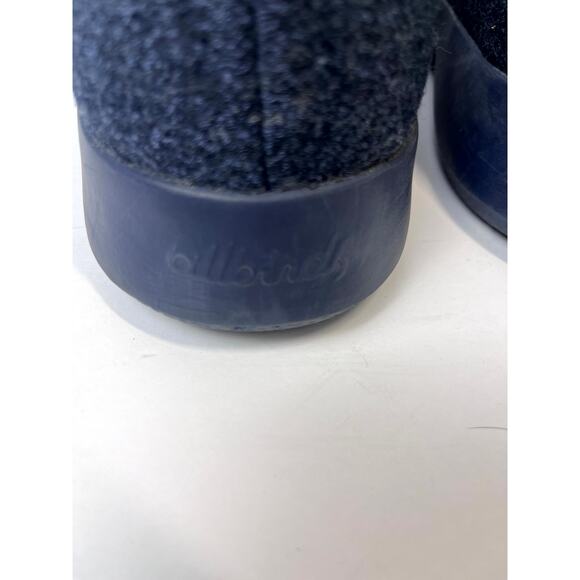 ALLBIRDS Womens W10 0619 NV1 Navy Blue Wool Lightweight Comfort Walking Shoe - Picture 5 of 12